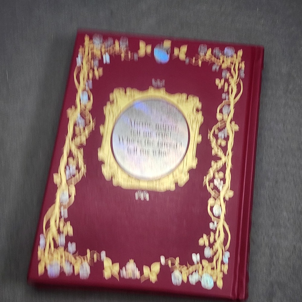 Barnes & Noble Grimm's Fairy Tales Magenta Gold Foil Hardcover Book 2015 Edition - Picture 4 of 10